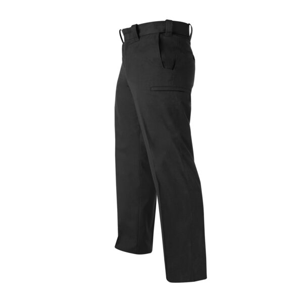 men's black tropical worsted poly/wool dress pants