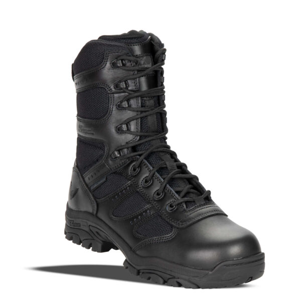 mens thorogood 8" side zip safety toe boot
