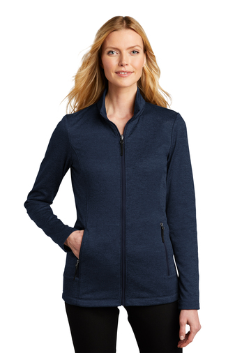 port authority® ladies collective striated fleece jacket