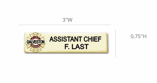 battalion chief name plate (copy)