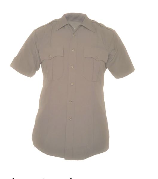 textrop2 zippered short sleeve polyester shirt